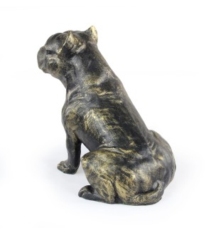 Amerykański Staffordshire terrier figurka siedząca z żywicy Art-Dog